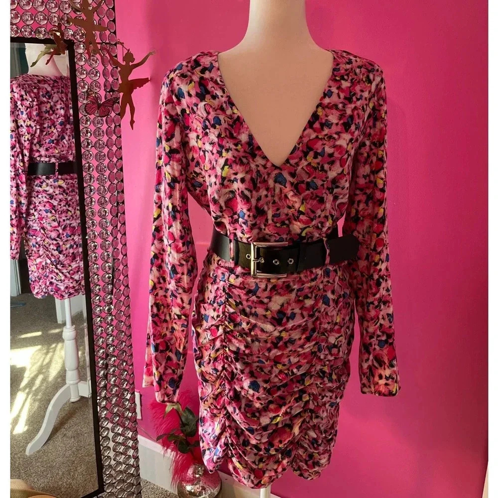 BarIII ruched dress
